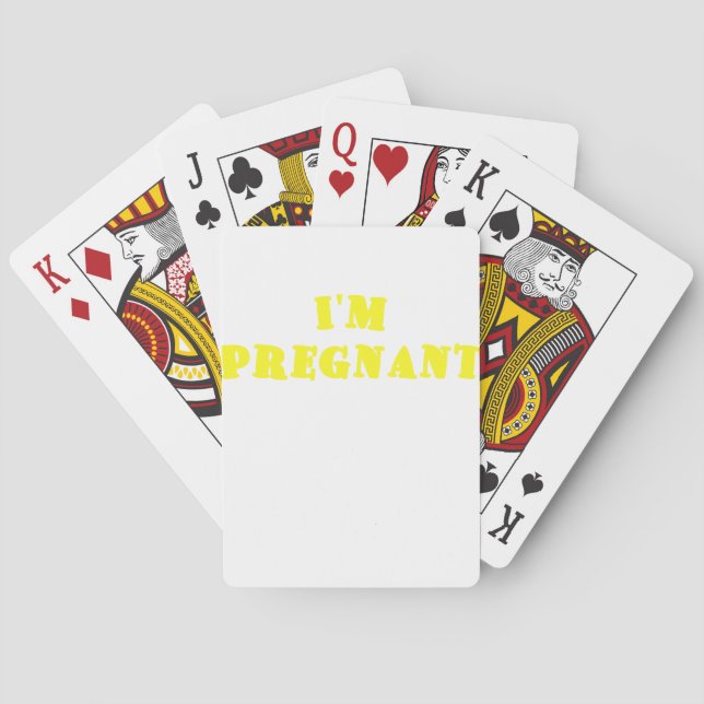Jeu De Cartes Im Pregnant (dos)