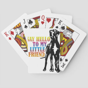 Jeu De Cartes Image drôle de Dogue allemand
