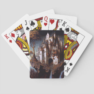 Jeu De Cartes Imaginaire Château Imaginaire Art Jouer Cartes