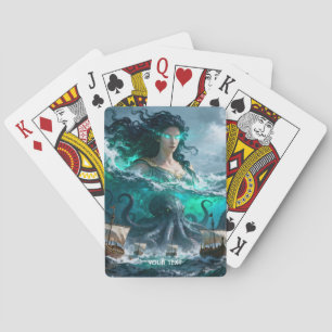 Jeu De Cartes Imaginaire Mer Mignonne Créature Antique