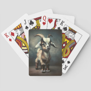 Jeu De Cartes Imaginaire mignon bébé chèvre