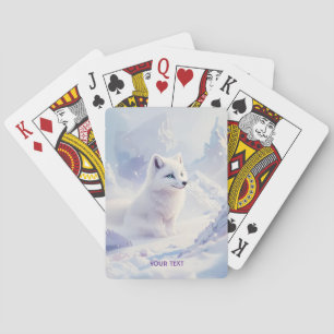 Jeu De Cartes Imaginaire mignon gros éléphant Savanna