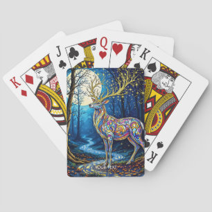 Jeu De Cartes Imaginaire Mignonette Cerf Flamme Antlers
