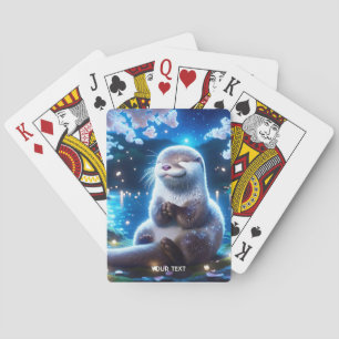 Jeu De Cartes Imaginaire Mignonne Bonne Nuit Otter