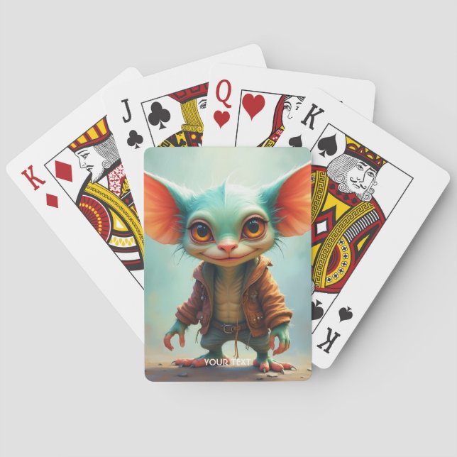Jeu De Cartes Imaginaire mignonne Petite créature adorable (dos)