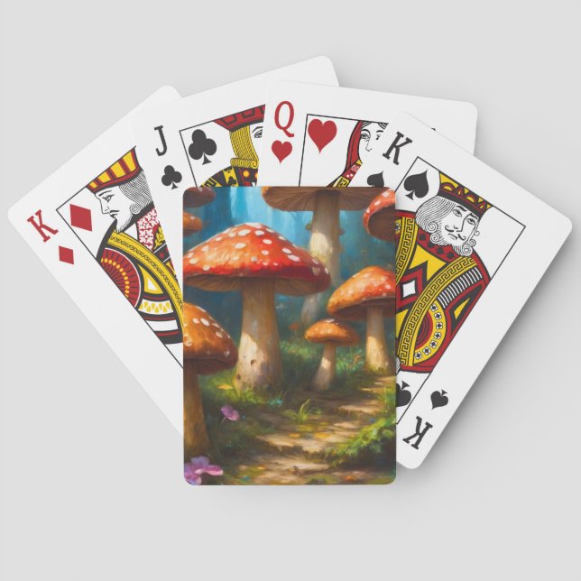 Jeu De Cartes Imaginaire Mushrom Classic Playing Cartes (dos)