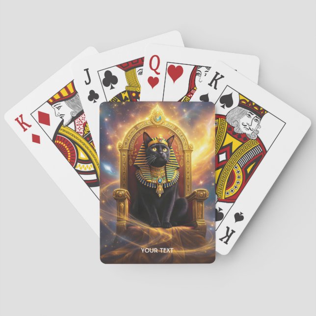 Jeu De Cartes Imaginaire Pharaoh Regal Cat (dos)
