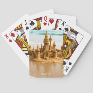 Jeu De Cartes Imaginaire plage de sable fin Castle