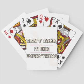 Jeu De Cartes Impossible de parler, je répare tout — Cartes à jo