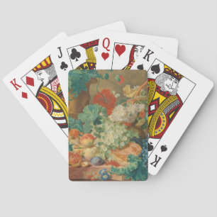 Jeu De Cartes Impression de fruits et fleurs vintage pour cuisin