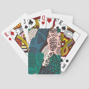 Jeu De Cartes Imprimé animalier