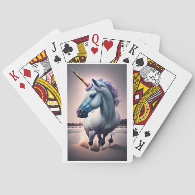 Jeu De Cartes Impulsion d'Illusion Uniforme - Licorne (dos)