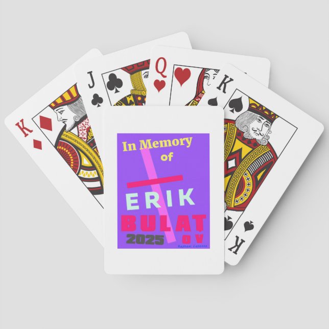 Jeu De Cartes In Memory of Erik Bulatov (dos)