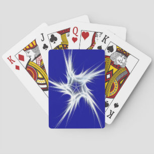 Jeu De Cartes Index standard Cartes de lecture Abstrait bleu/bla