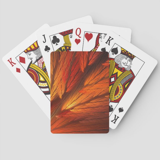 Jeu De Cartes Index standard Cartes de lecture Abstrait Fractal (dos)