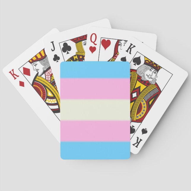Jeu De Cartes Indicateur de fidélité transgenre décroissant (dos)