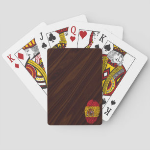 Jeu De Cartes Indicateur d'empreintes digitales espagnol
