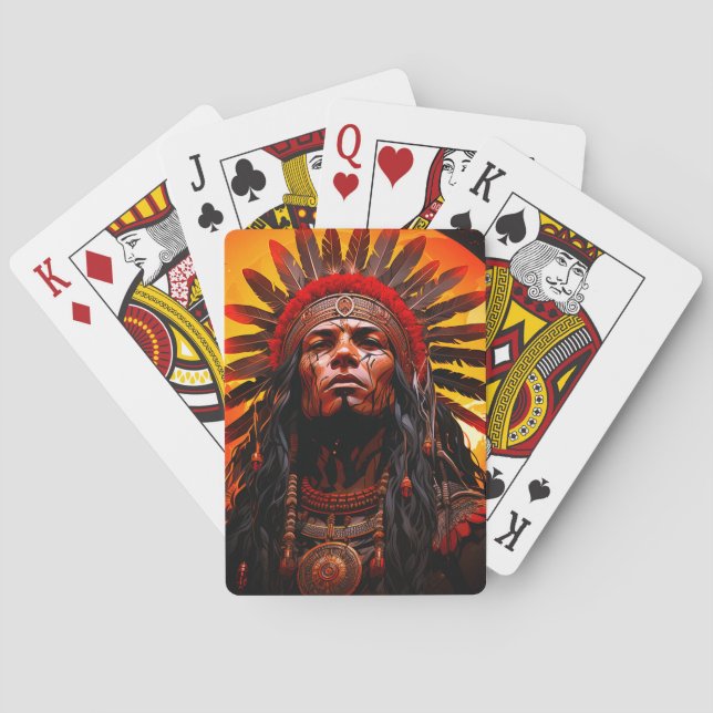 Jeu De Cartes Indien (dos)