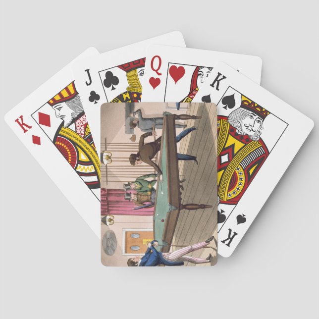 Jeu De Cartes Indifference, plate 6 from 'The Necessary Qualific (dos)