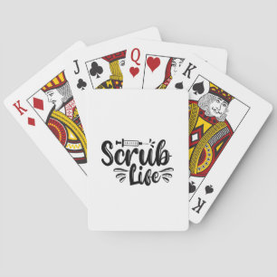Jeu De Cartes Infirmière Cadeau vie