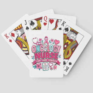 Jeu De Cartes Infirmière en oncologie Sensibilisation au cancer 