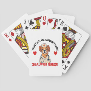 Jeu De Cartes Infirmière qualifiée Pawsitively