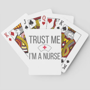 Jeu De Cartes Infirmières et infirmiers Faites-moi confiance d'é