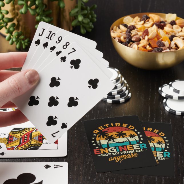 Jeu De Cartes Ingénieur à la retraite, plus mon problème (In Situ)