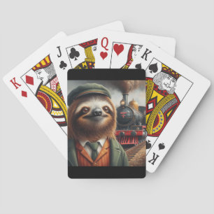 Jeu De Cartes Ingénieur de train Sloth