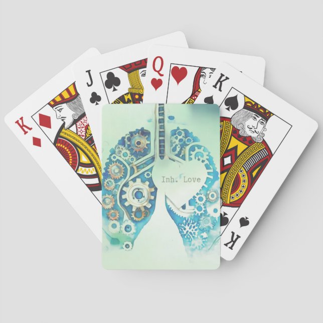 Jeu De Cartes Inh. Love 5  (dos)