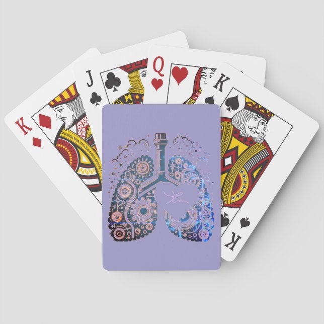 Jeu De Cartes Inhalo de coeur (dos)
