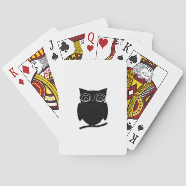Jeu De Cartes Inkblot Owl (dos)