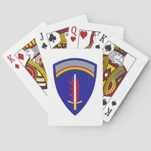 Jeu De Cartes Insigne Army Europe USAREUR