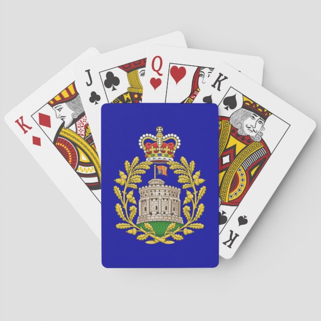 Jeu De Cartes Insigne de la Maison de Windsor (dos)