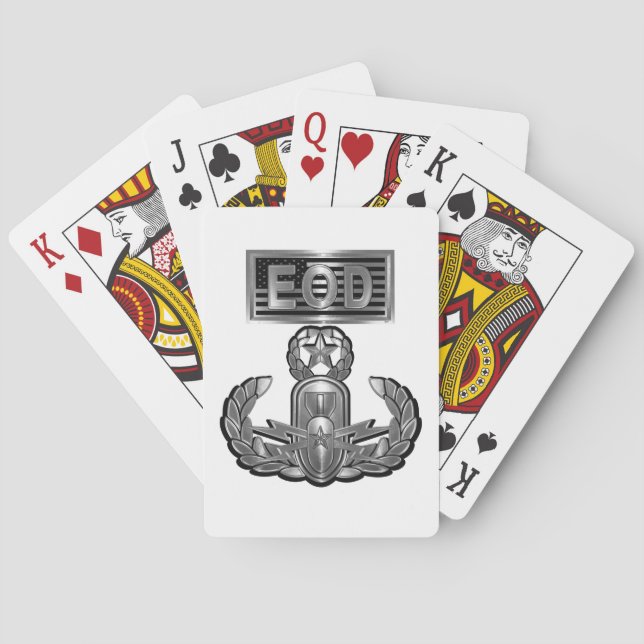 Jeu De Cartes Insigne de Maître EOD (dos)