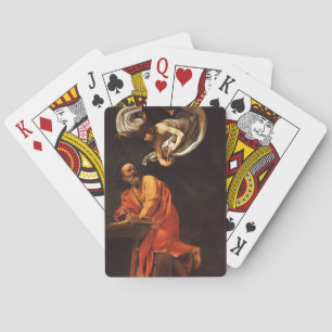 Jeu De Cartes Inspiration Saint Matthew Caravaggio peinture art