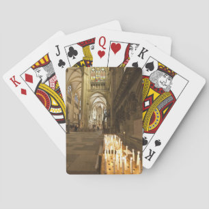 Jeu De Cartes Intérieur de la cathédrale Saint-Pierre de Ratisbo