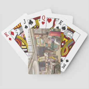 Jeu De Cartes Intérieur du "Repository of Arts, Lit" d'Ackermann
