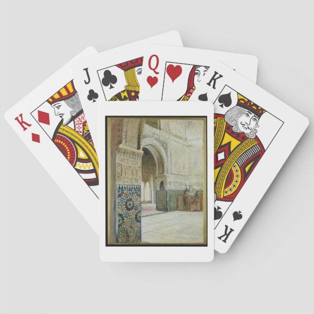 Jeu De Cartes Interior of the Alhambra, Granada (w/c) (dos)