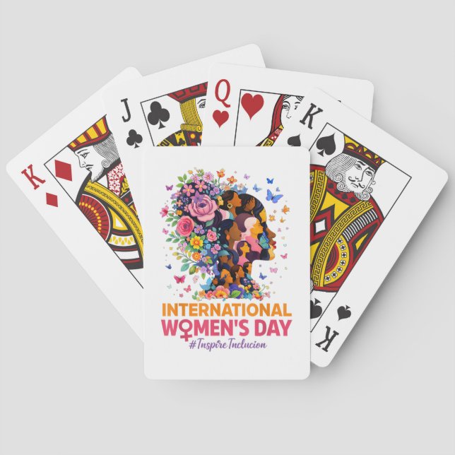 Jeu De Cartes International Women's Day (dos)