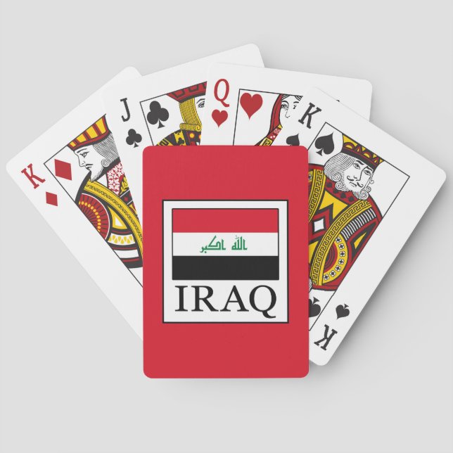 Jeu De Cartes Irak (dos)
