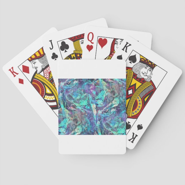 Jeu De Cartes iridescente (dos)