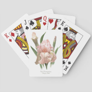 Jeu De Cartes Iris Rose Pâle