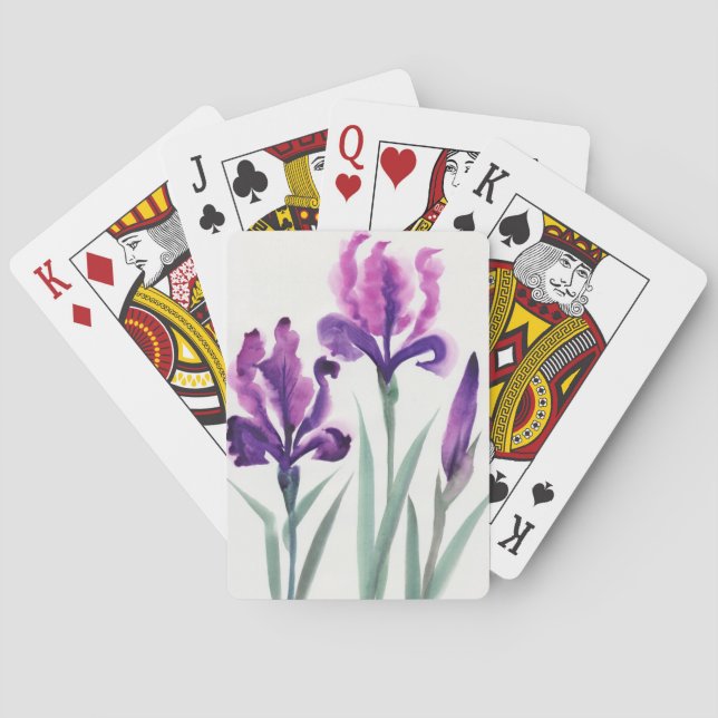 Jeu De Cartes Irises (dos)