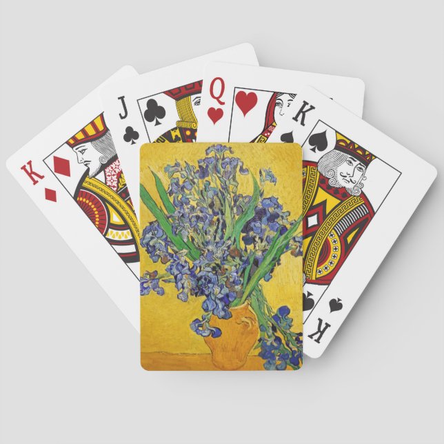 Jeu De Cartes Irises de Van Gogh (dos)