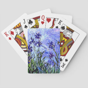 Jeu De Cartes Irises par Claude Monet Bicycle Playing Cartes