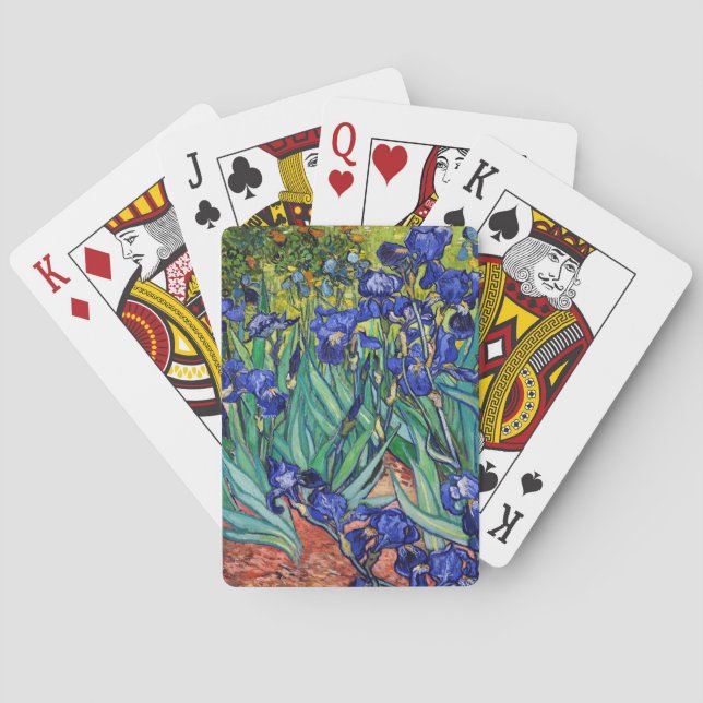Jeu De Cartes Irises par Vincent van Gogh (dos)