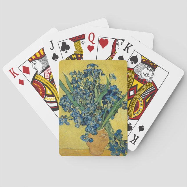 Jeu De Cartes Irises - Vincent van Gogh Art (dos)