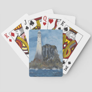 Jeu De Cartes Irish Fastnet Lighthouse, Comté de Cork, Irlande T