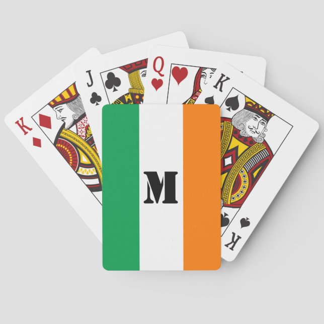 Jeu De Cartes Irish flag (dos)